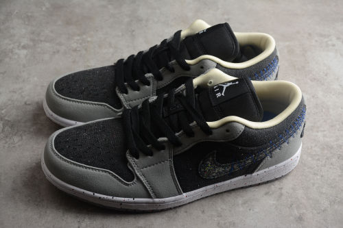 Jordan 1 Low SE Crater Black Grey DM4657-001