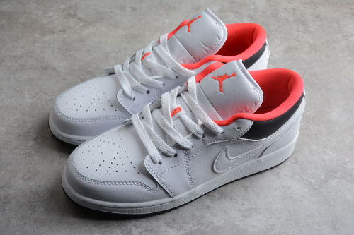 Jordan 1 Low White Black Infrared (GS) 553560-160