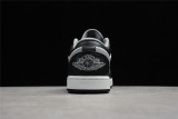 Jordan 1 Low Black White Grey 553558-040