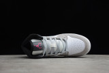 Jordan 1 Mid White Grey Hyper Pink (GS) 555112-117