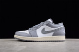 Air Jordan 1 Low Vintage Stealth Grey 553558-053