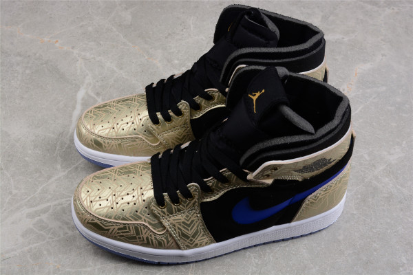 Jordan 1 High Zoom Air CMFT Gold Laser DQ0659-700