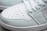 Jordan 1 Low Triple White Tumbled Leather 553558-130