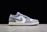 Air Jordan 1 Low Vintage Stealth Grey 553558-053