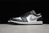 Jordan 1 Low Black White Grey 553558-040