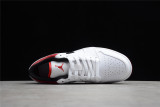 Jordan 1 Low White University Red Black 553558-118