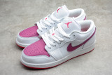 Jordan 1 Low White True Berry (GS) 554723-161