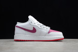 Jordan 1 Low White True Berry (GS) 554723-161