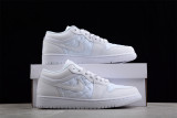 Air Jordan 1 Low Quilted White (W) DB6480-100