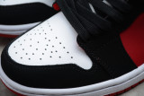 Jordan 1 Low Black White Gym Red (W) DC0774-016