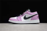 Jordan 1 Low SE Violet Shock White Black CK3022-503