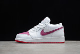 Jordan 1 Low White True Berry (GS) 554723-161