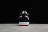 Jordan 1 Low Black White Gym Red (W) DC0774-016