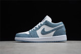 Jordan 1 Retro Low Canvas White Denim (W) 315921-141