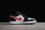 Jordan 1 Low Black Siren Red (W) DC0774-004