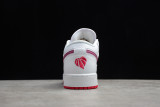 Jordan 1 Low White True Berry (GS) 554723-161