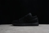 Jordan 1 Low Triple Black (2019) 553558-056