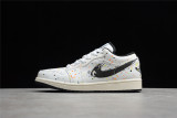 Jordan 1 Low Brushstroke DM3528-100