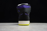 Jordan 1 High Zoom Air CMFT Black Court Purple Lemon Venom (W) CT0979-001