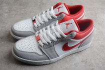 Jordan 1 Low SE Light Smoke Grey Gym Red DC6991-016