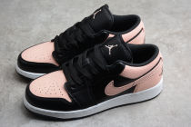 Jordan 1 Mid Arctic Orange Black Toe 554724-133