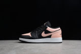 Jordan 1 Mid Arctic Orange Black Toe 554724-133