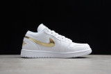 Jordan 1 Low White Metallic Gold (W) CZ4776-100