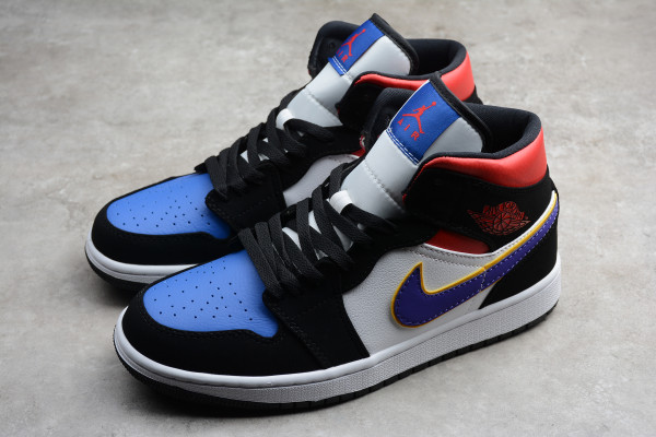 Jordan 1 Mid Lakers Top 3 852542-005