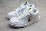 Jordan 1 Low White Metallic Gold (W) CZ4776-100