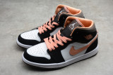 Jordan 1 Mid Peach Mocha (W) DF0210-100