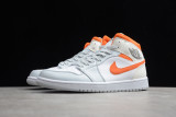 Jordan 1 Mid Starfish Pure Platinum CW7591-100