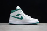 Jordan 1 Mid White Mystic Green CD6759-103