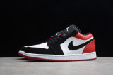 Jordan 1 Low Black Toe 553558-116