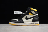 Jordan 1 Retro High Not for Resale Varsity Maize 861428-107