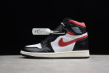 Jordan 1 Retro High Black Gym Red 555088-061