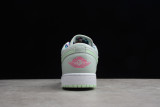 Jordan 1 Low Barely Grey Frosted Spruce (GS) 554723-051