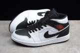 Jordan 1 Mid Reverse Black Toe (W) BQ64772-101