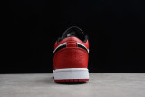 Jordan 1 Low Black Toe 553558-116