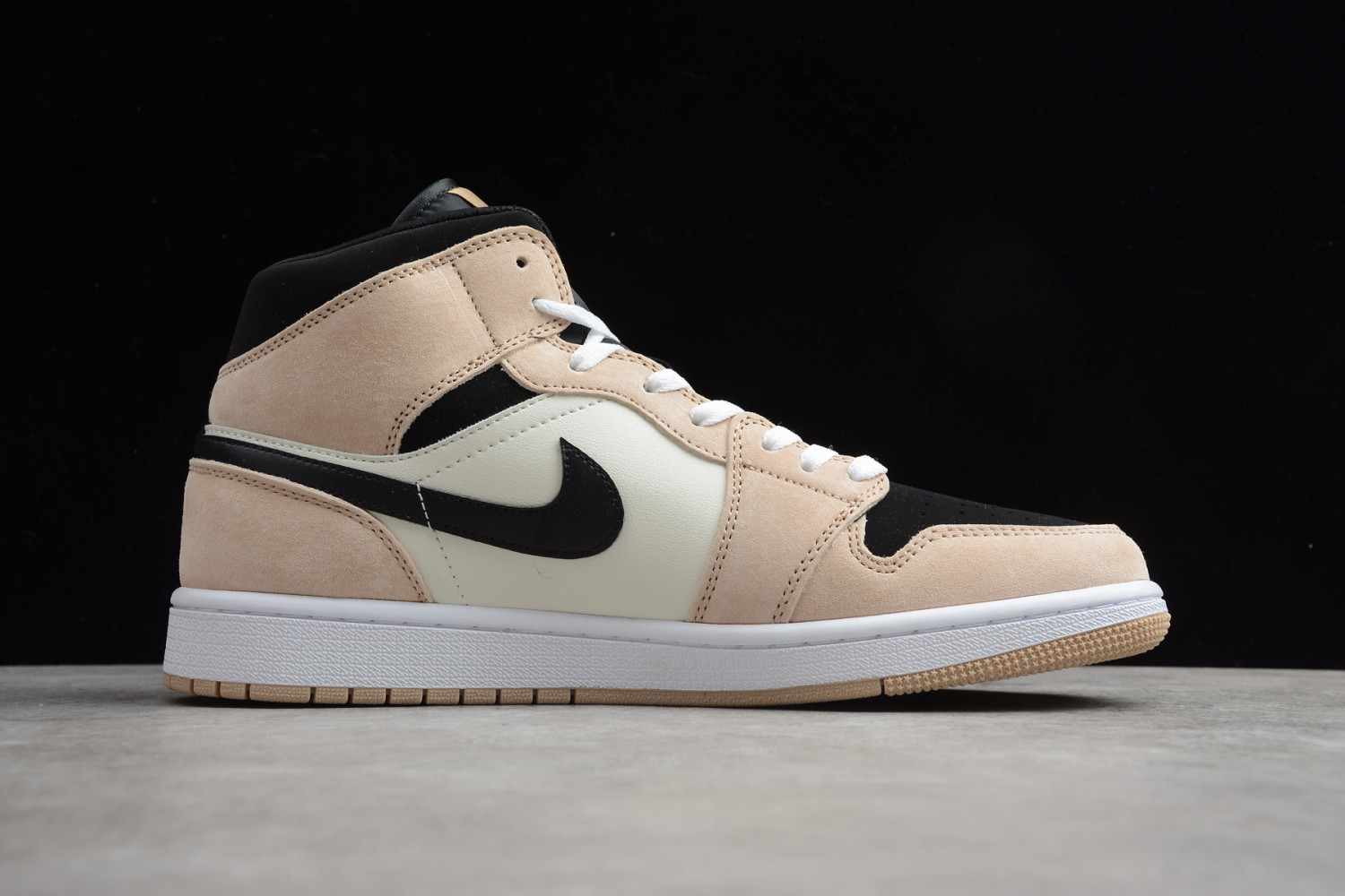 Jordan 1 Mid Barely Orange Light Violet (W) BQ6472-8002
