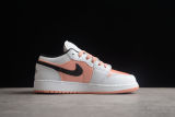 Jordan 1 Low White Light Madder Root (GS) DM8960-801