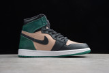 Jordan 1 Retro High Bio Beige Anthracite Mystic Green (W) AH7389-203