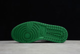 Jordan 1 Mid Green Toe 554724-067