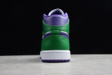 Jordan 1 Mid Incredible Hulk 554724-300