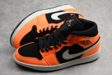 Jordan 1 Mid Black Cone 554724-062