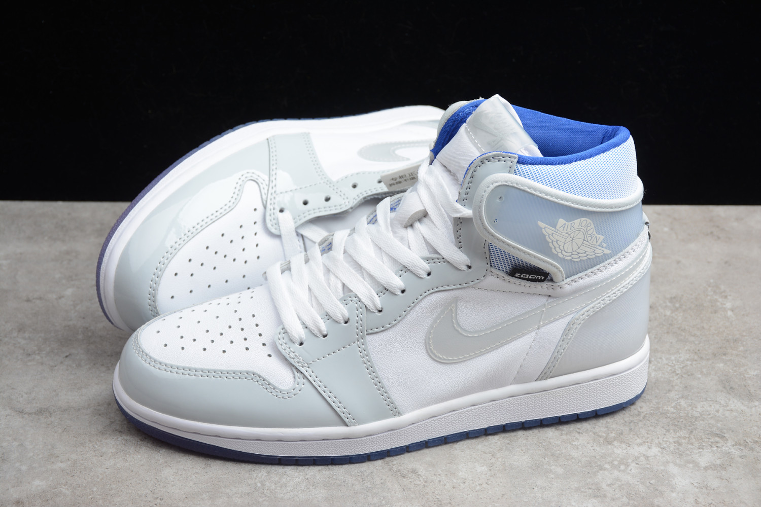 Jordan 1 Retro High Zoom White Racer Blue CK6637-104