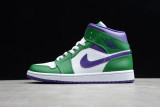 Jordan 1 Mid Incredible Hulk 554724-300