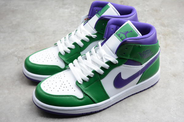 Jordan 1 Mid Incredible Hulk 554724-300