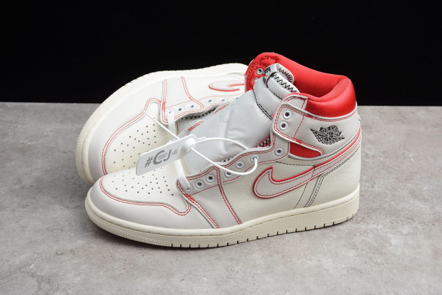 Jordan 1 Retro High Phantom Gym Red 555088-160