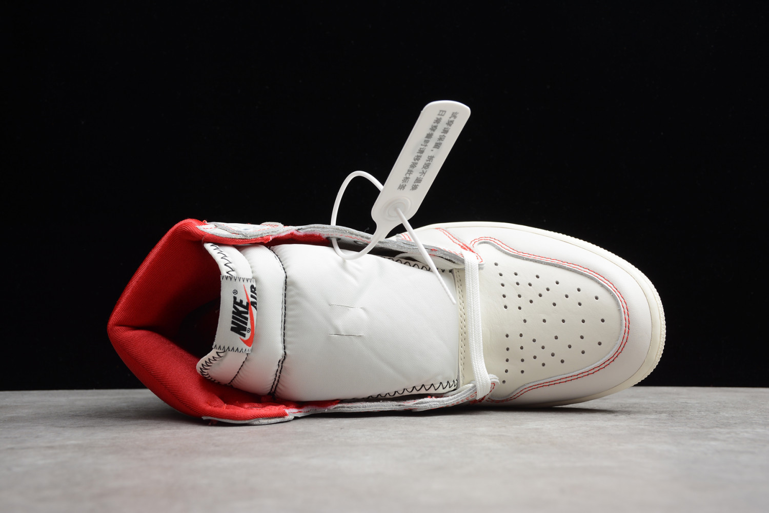 Jordan 1 Retro High Phantom Gym Red 555088-160