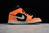 Jordan 1 Mid Black Cone 554724-062